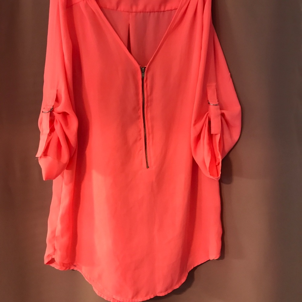 Rue21 coral blouse